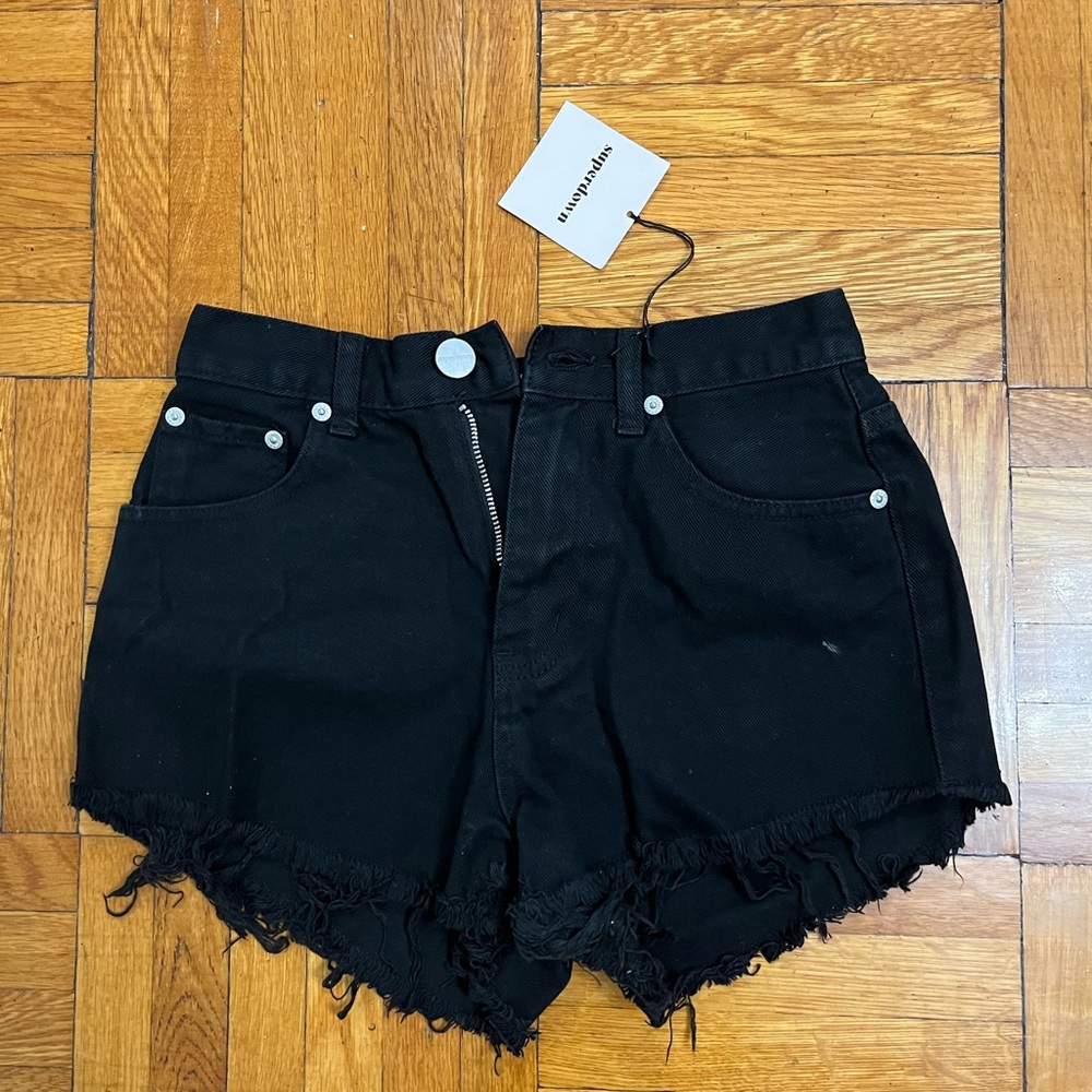 Superdown Black shorts from revolve